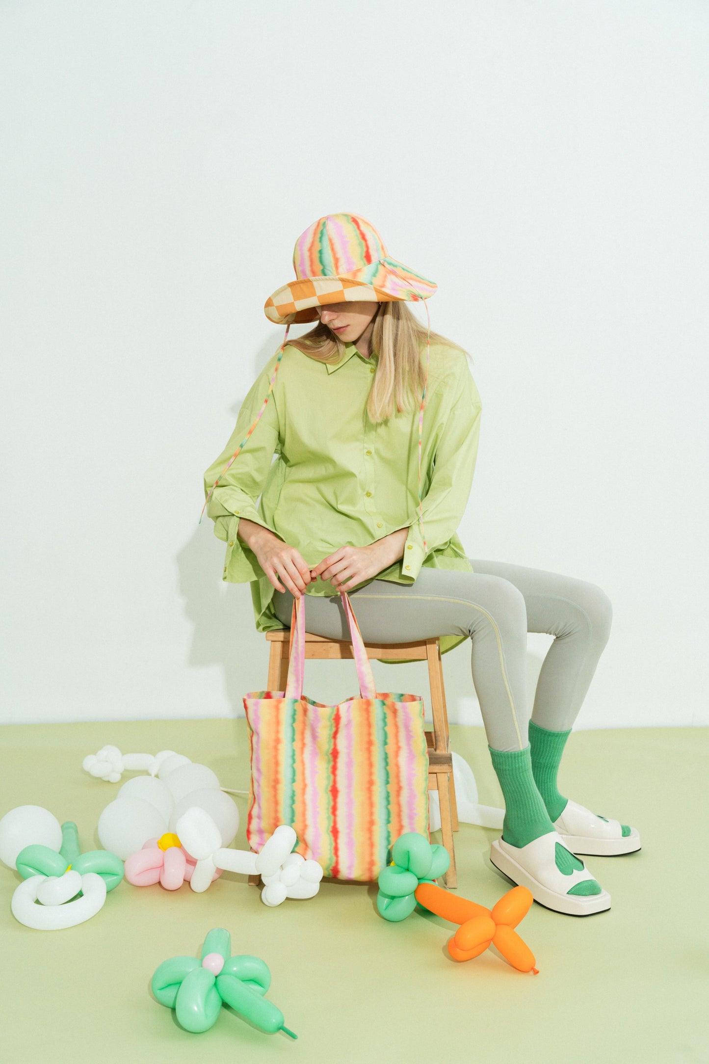 "Day Dream" Tote Bag - Rainbow