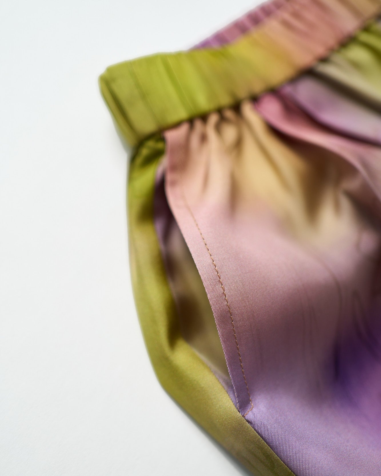"Brooklyn" Silk Wide Leg Palazzo Pants - Pink