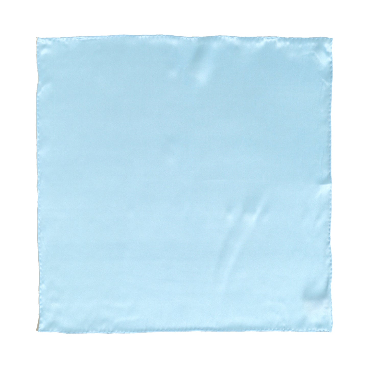 "Dapper Fold" Silk Pocket Square - Light Blue