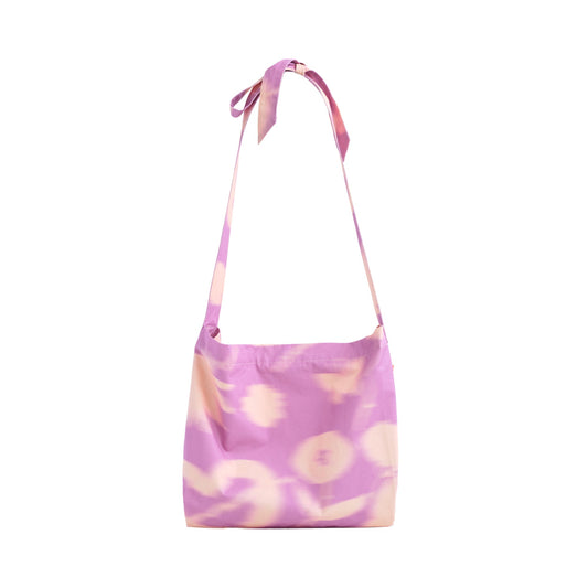 FRIDA x LOST PATTERN "Frida's Dream" Cotton Crossbody Bag - Pink