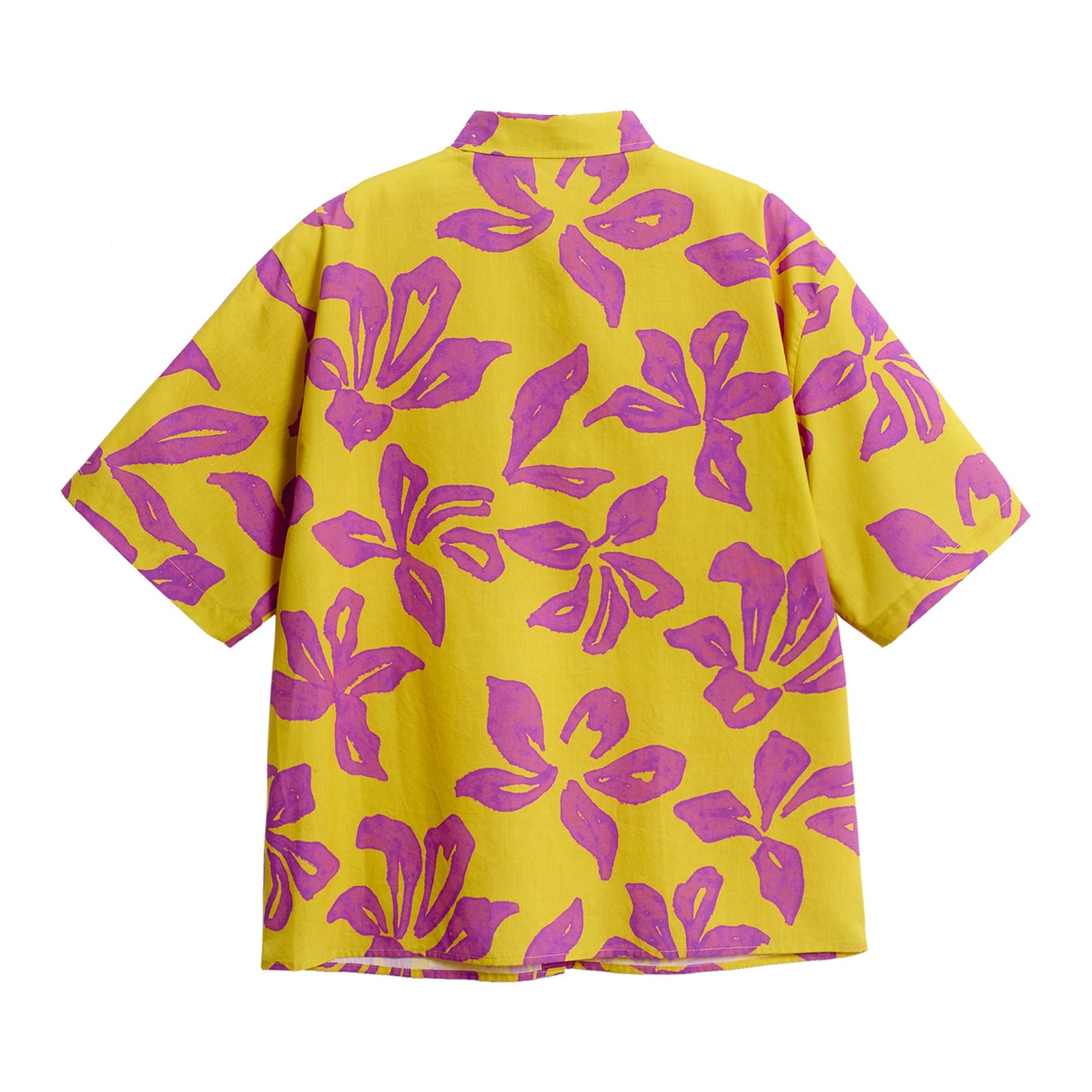 “Tropical Bliss” Oversized Hawaii Shirt - Golden Hour