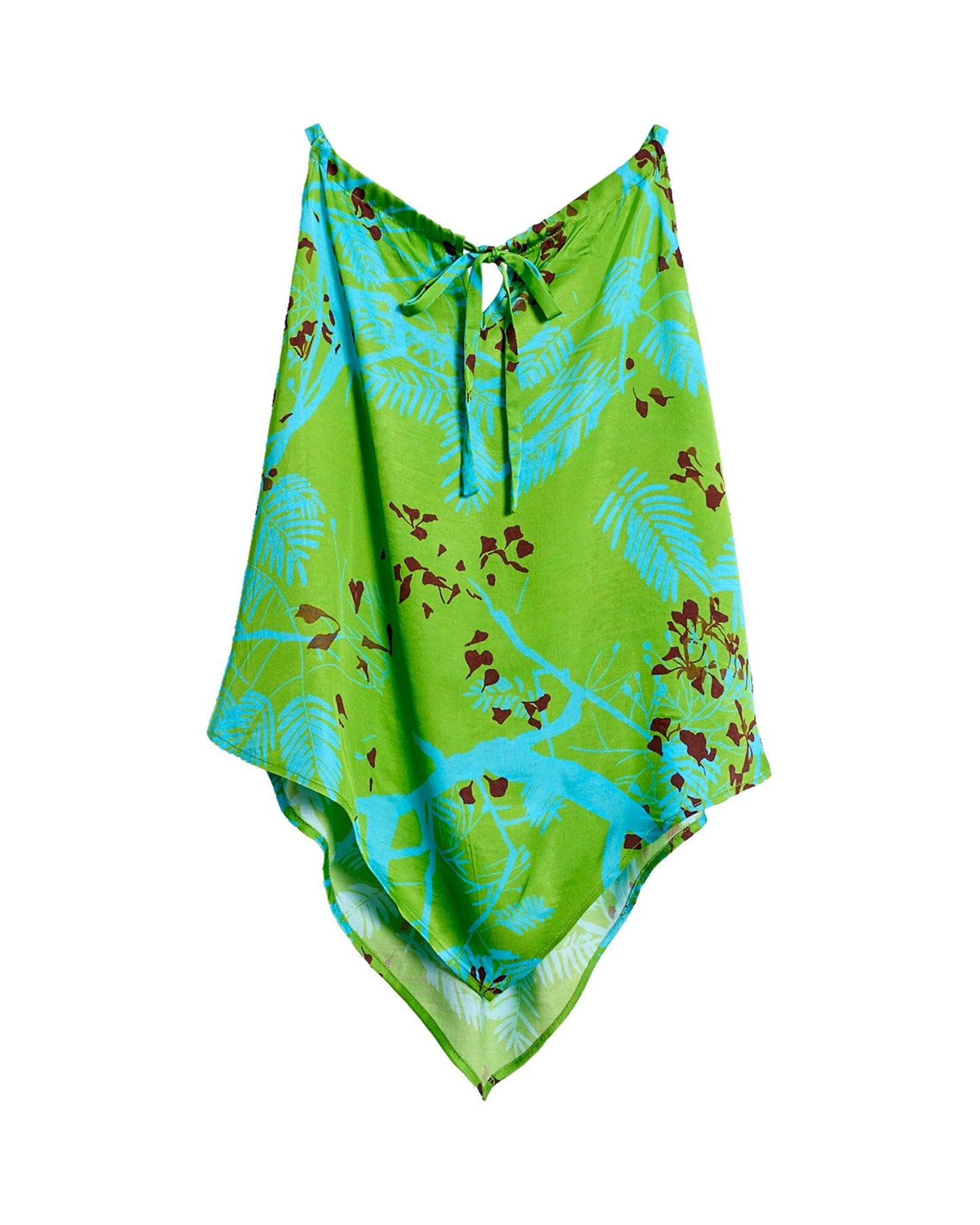 “Coco Dream” Halter Scarf Top - Green