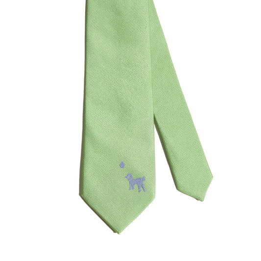 "Pan Pan" Silk Tie - Green