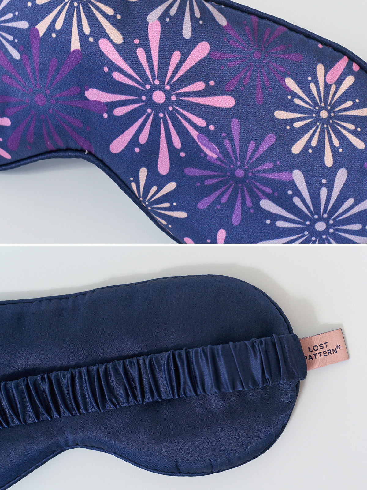 "Fireworks" Silk Sleep Eye Mask
