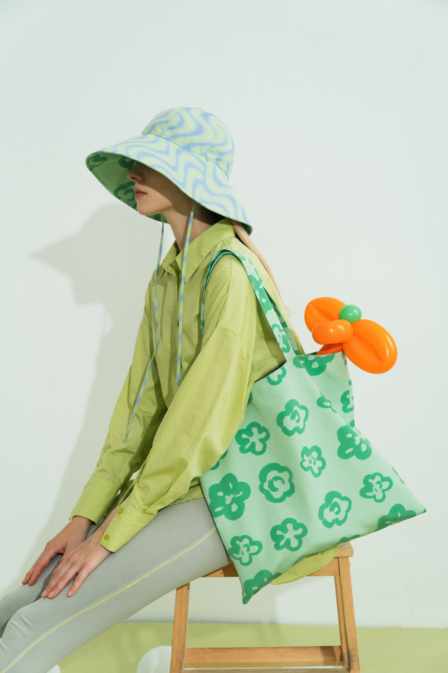 "Day Dream" Tote Bag - Summer Green