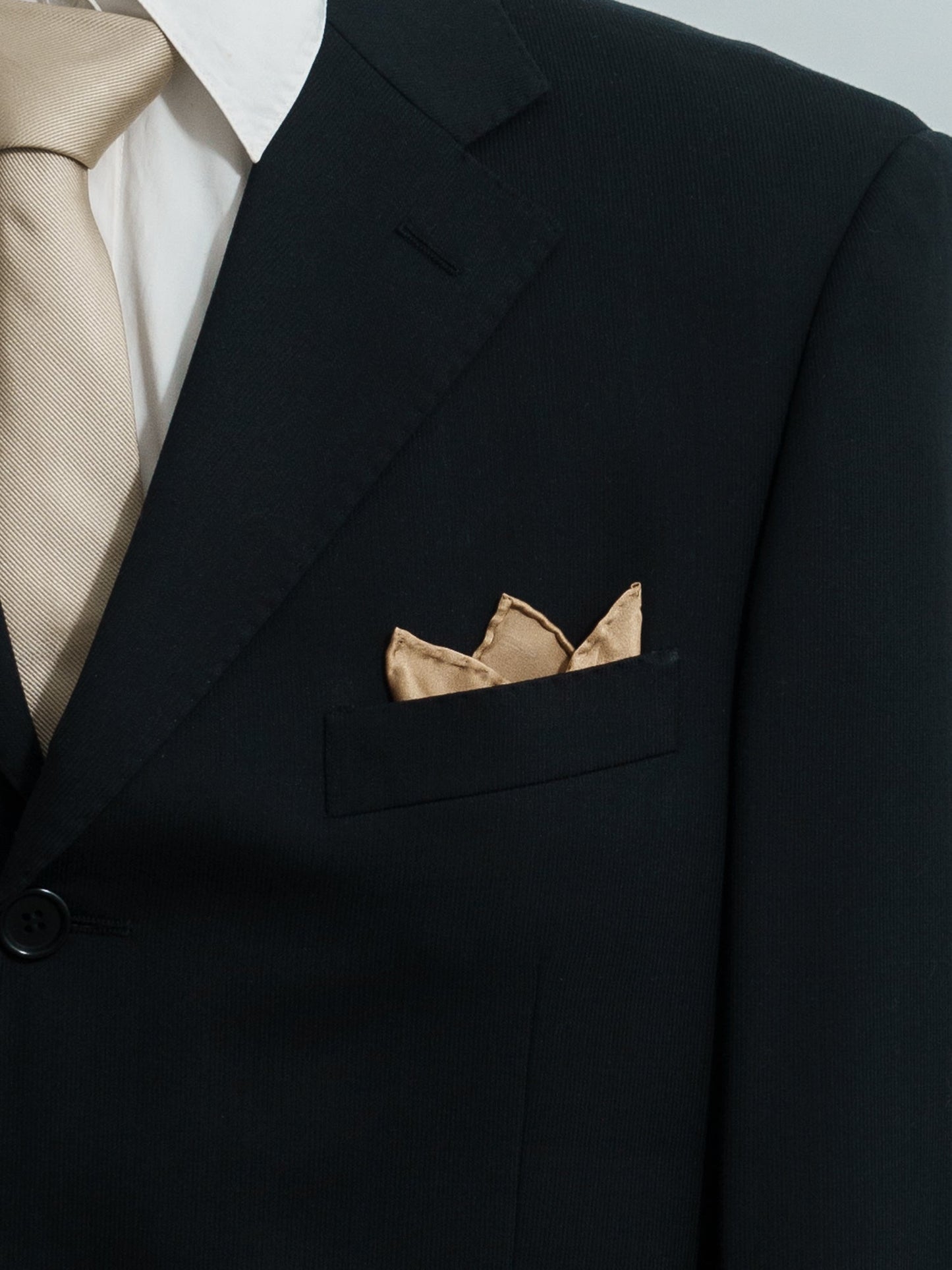 "Modular" Silk Pocket Square - Green