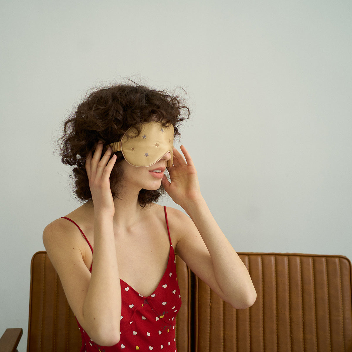 "Starry Night" Silk Sleep Eye Mask