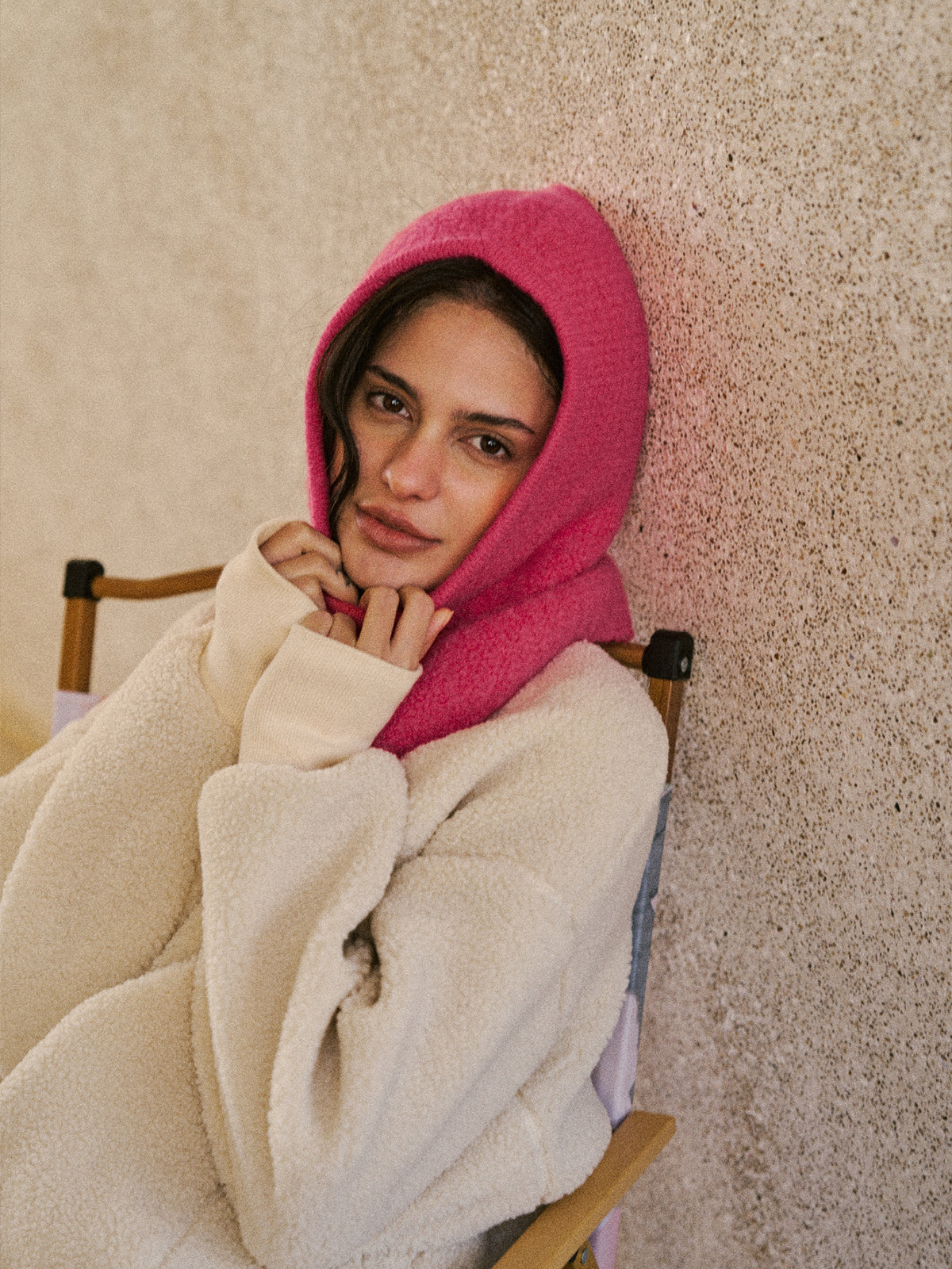 "L'Embrace" Balaclava - Barbie Pink