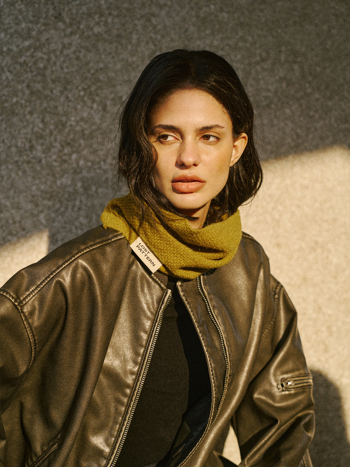 "L'Embrace" Snood Neck Warmer - Mustard Yellow