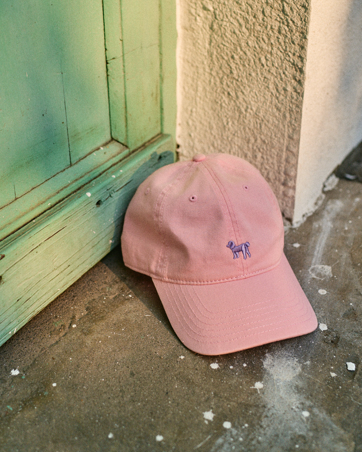 "Pan Pan" Baseball Cap - Light Pink
