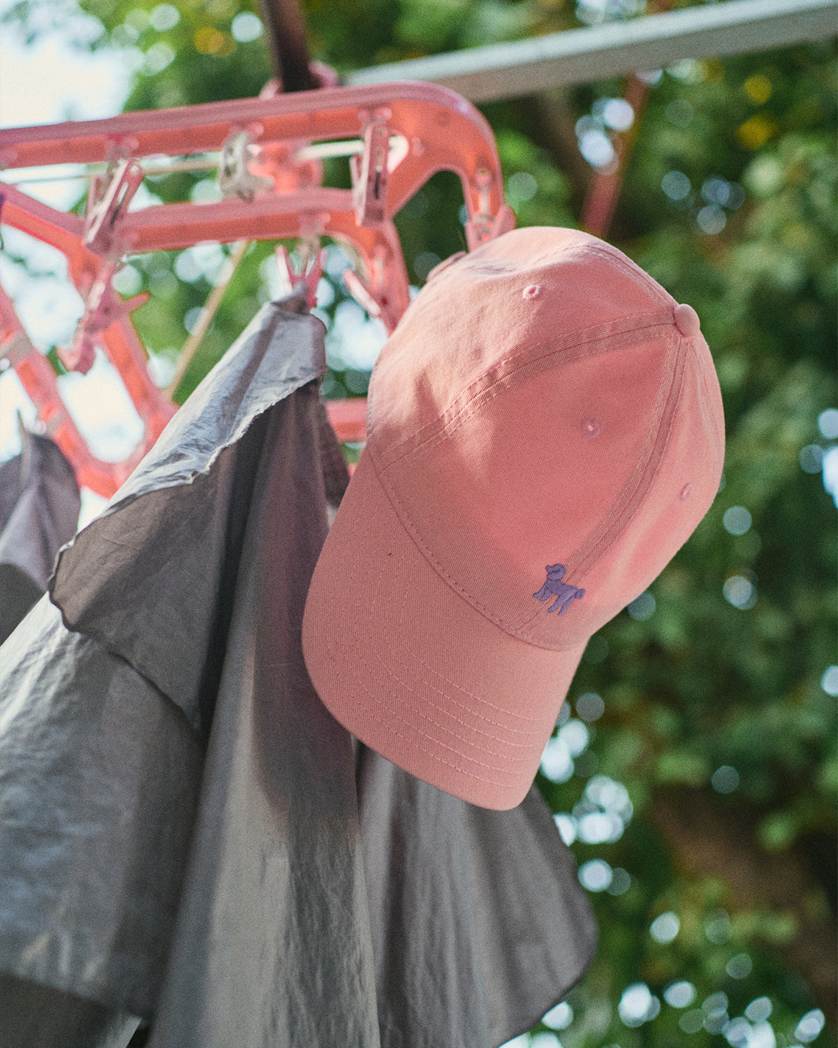 "Pan Pan" Baseball Cap - Light Pink