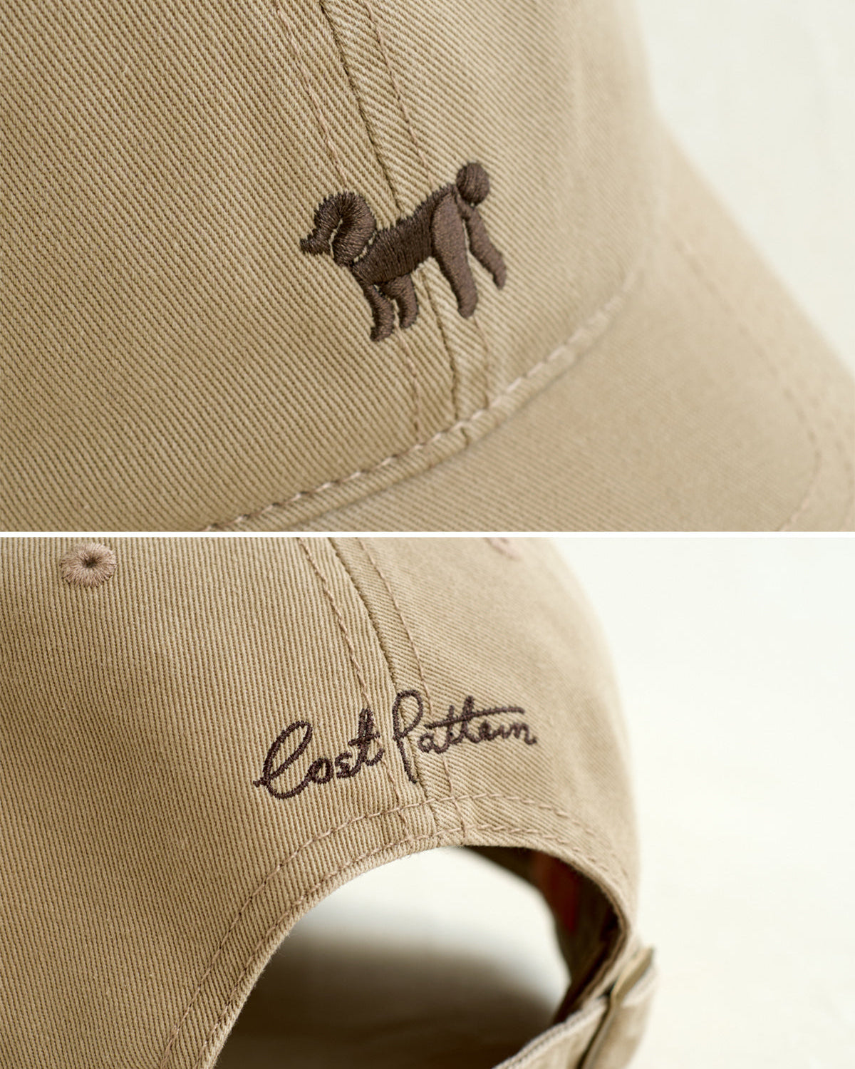 "Pan Pan" Baseball Cap - Light Khaki