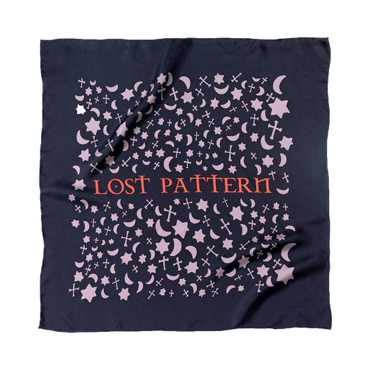 "Lexicon" Silk  Bandana
