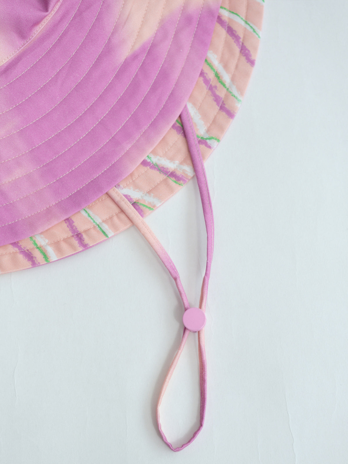 FRIDA x LOST PATTERN "Frida's Dream" Cotton Reversible Sun Hat - Pink