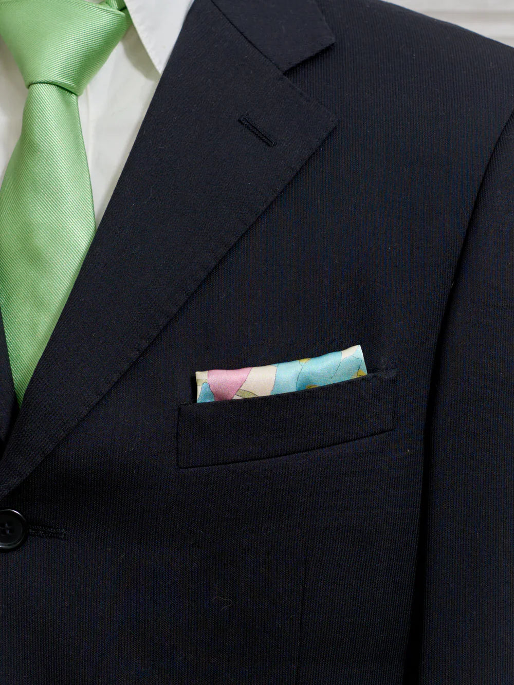 "Cartagena" Silk Pocket Square & Large Silk Scarf Set