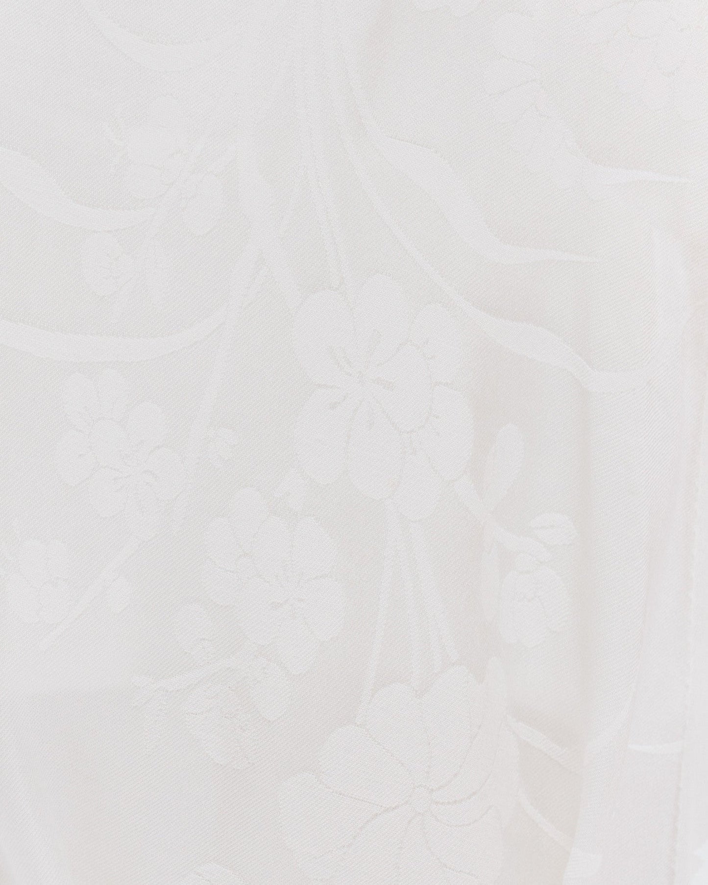 "Beach Blossom" Wide-Leg Pants - White