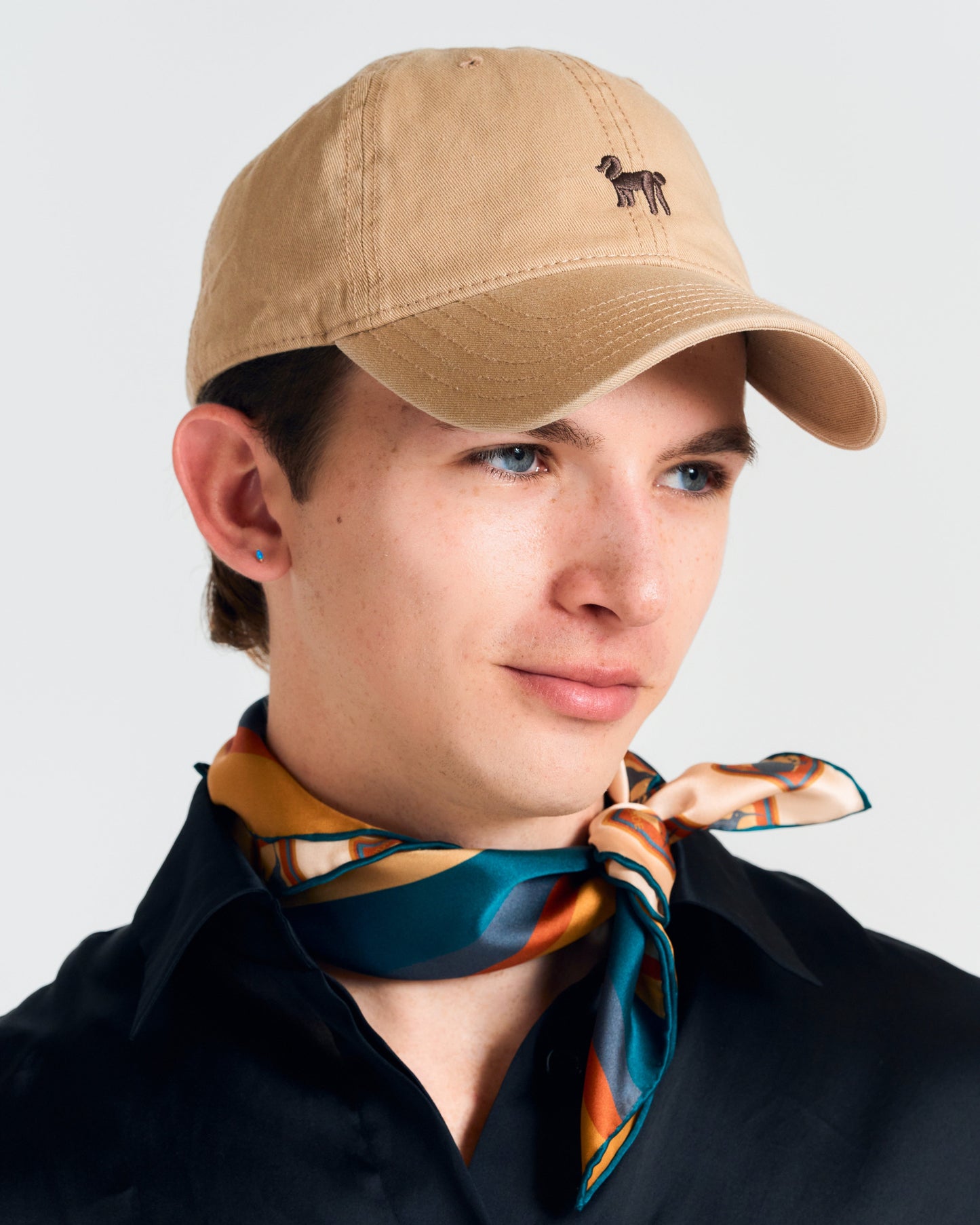 "Kiwi" Silk Bandana