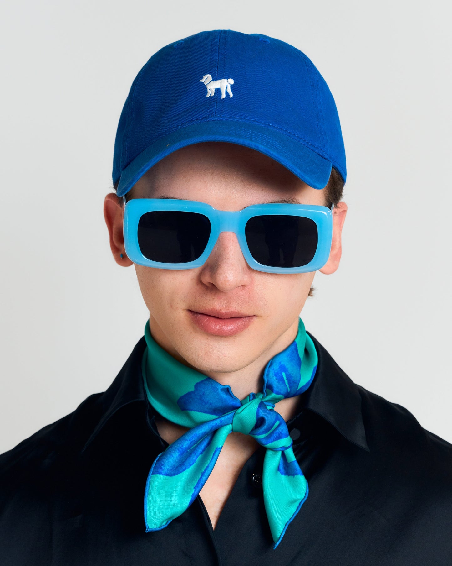 "Pan Pan" Baseball Cap - Royal Blue