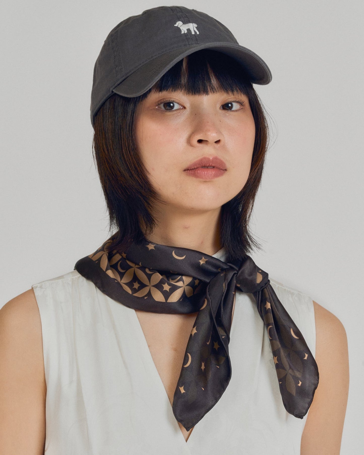 "Pan Pan" Baseball Cap - Deep Grey