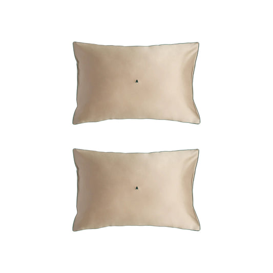 "Evergreen" 2-Piece Silk Pillowcase Gift Set