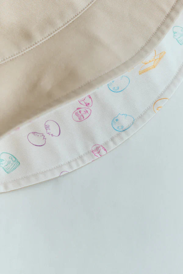 Spring Bundle: "Eggheads" Cotton Tote Bag & Reversible Bucket Hat