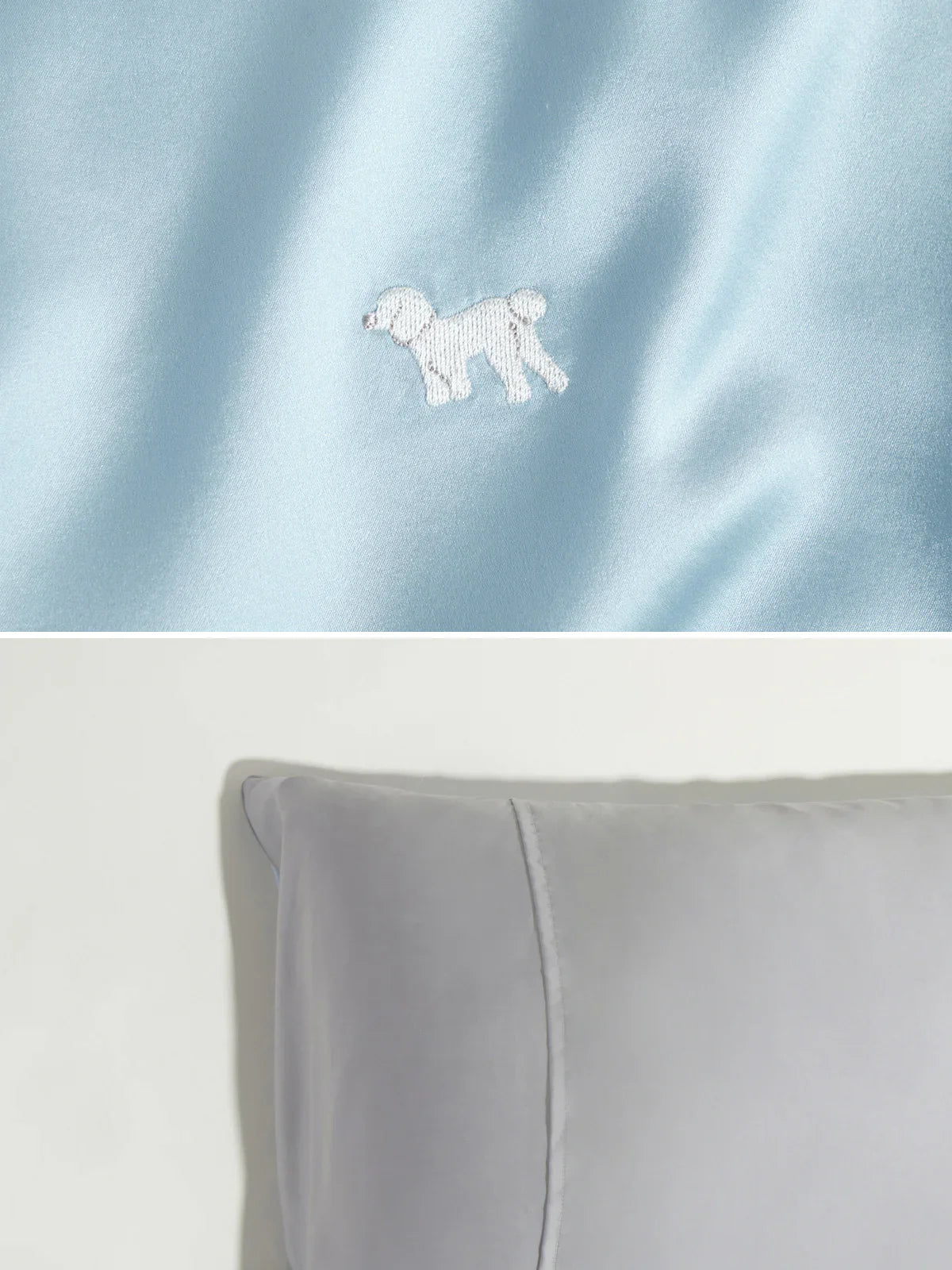 "Pan Pan" 2-Piece Silk Pillowcase Gift Set